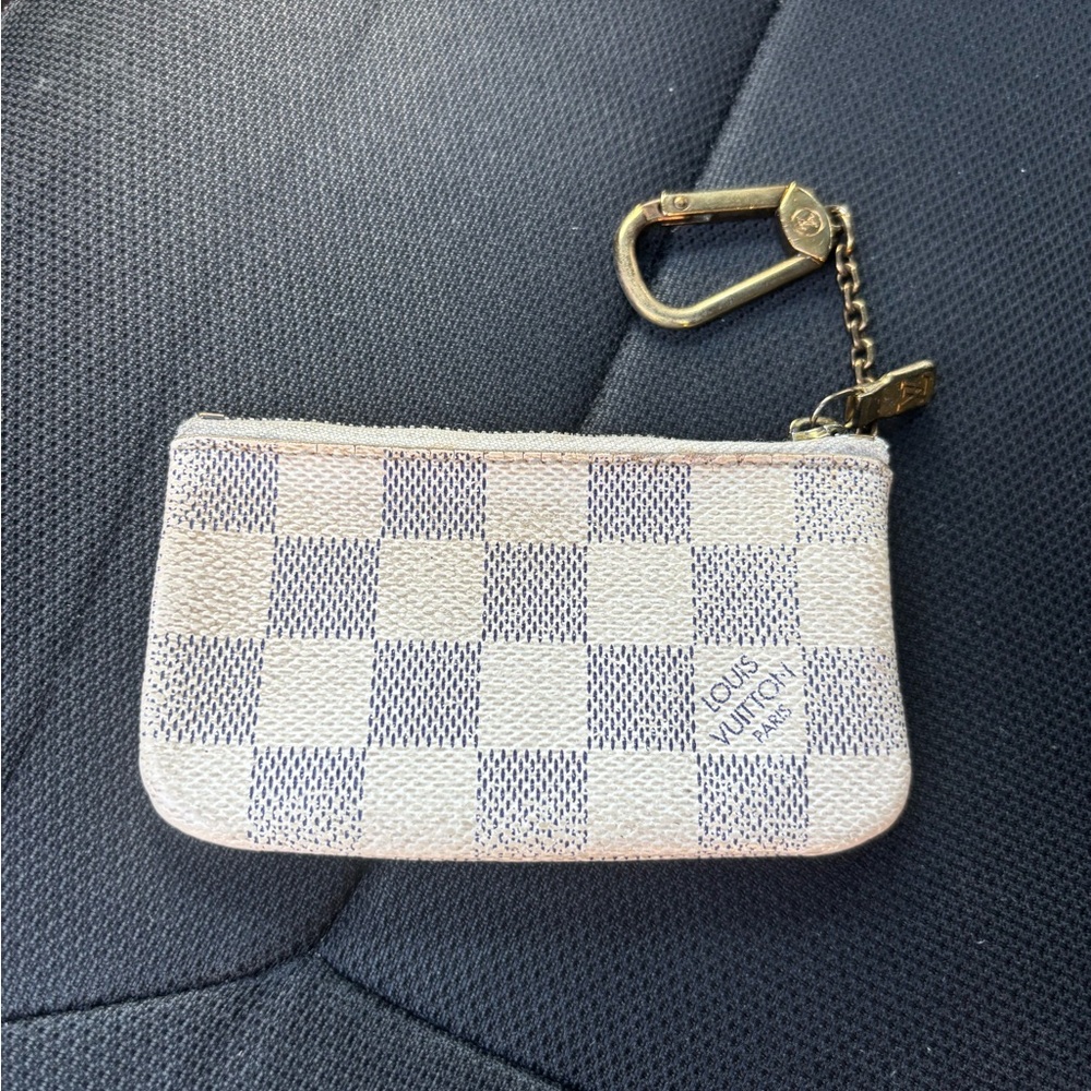 Louis Vuitton Damier Azur Key Cles